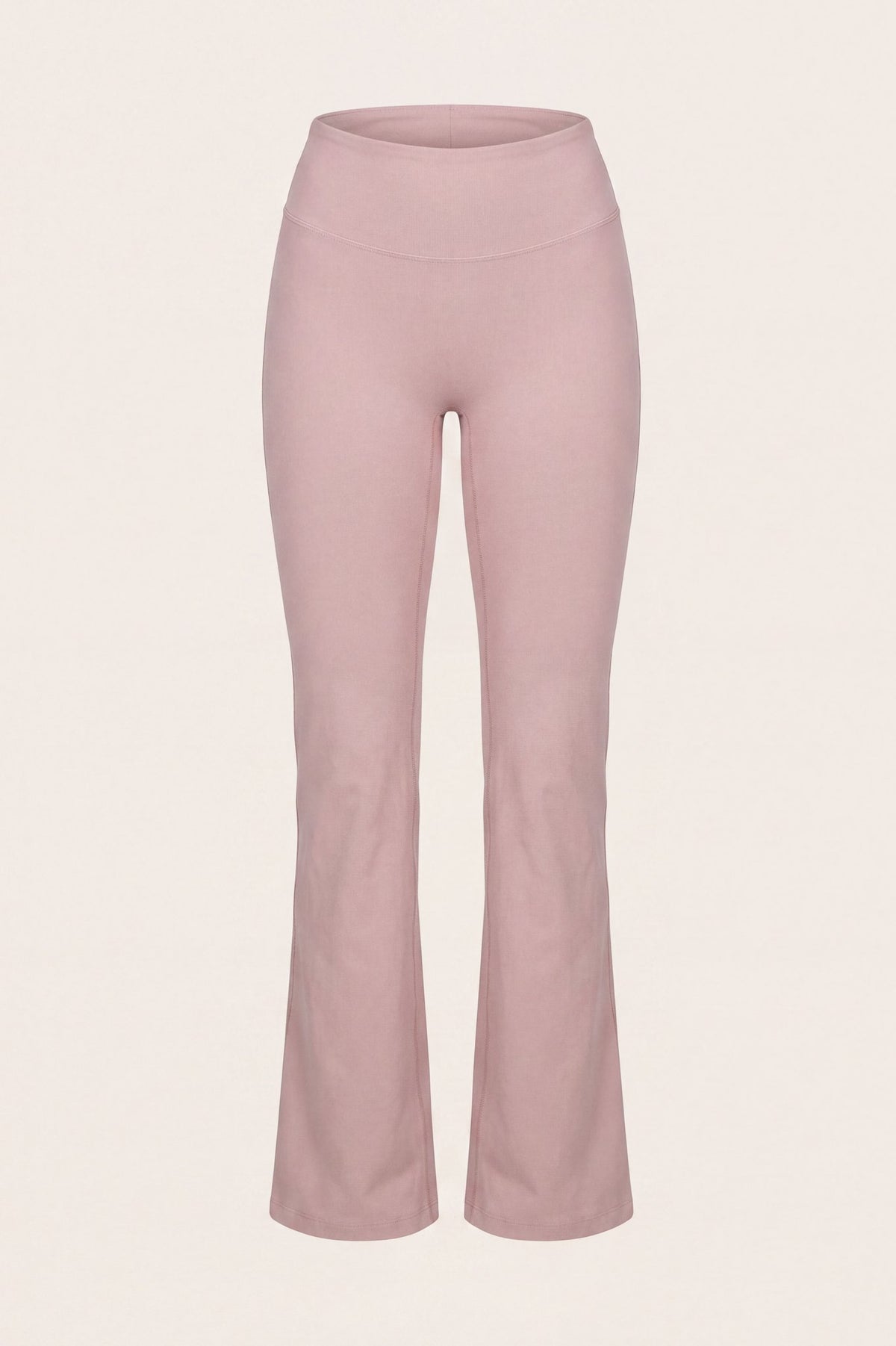 Routine Flared Pants in Ballerina Blush - flat lay