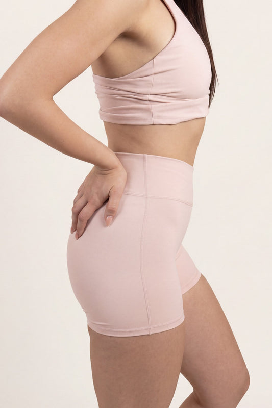 Routine Short in Ballerina Blush - side detail